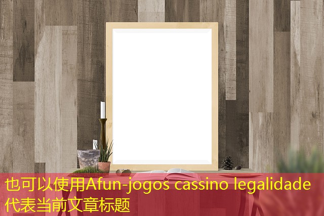 jogos cassino legalidade