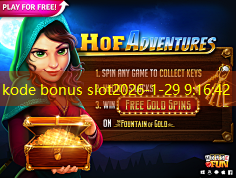 kode bonus slot