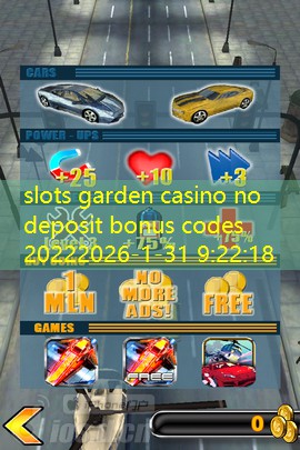 slots garden casino no deposit bonus codes 2022