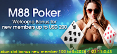 akun slot bonus new member 100 to 5x