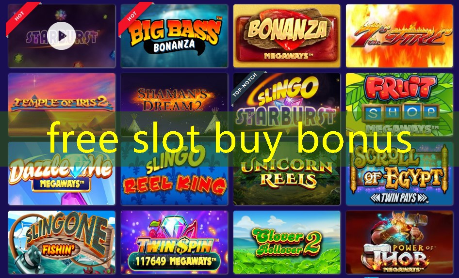free slot buy bonus