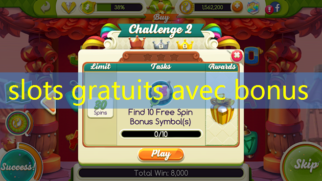 slots gratuits avec bonus